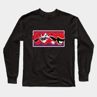 Forever Red Dino Rangers! Long Sleeve T-Shirt